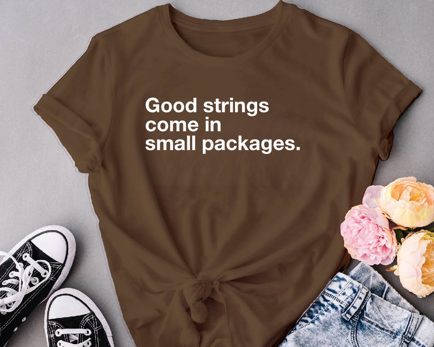 Good strings come in small packages.