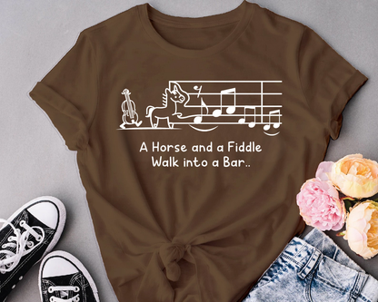 A Horse and a Fiddle Walk into a Bar..