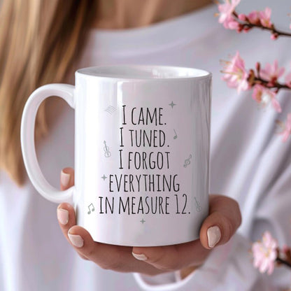 I came. I tuned. I forgot everything in measure 12