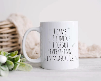 I came. I tuned. I forgot everything in measure 12