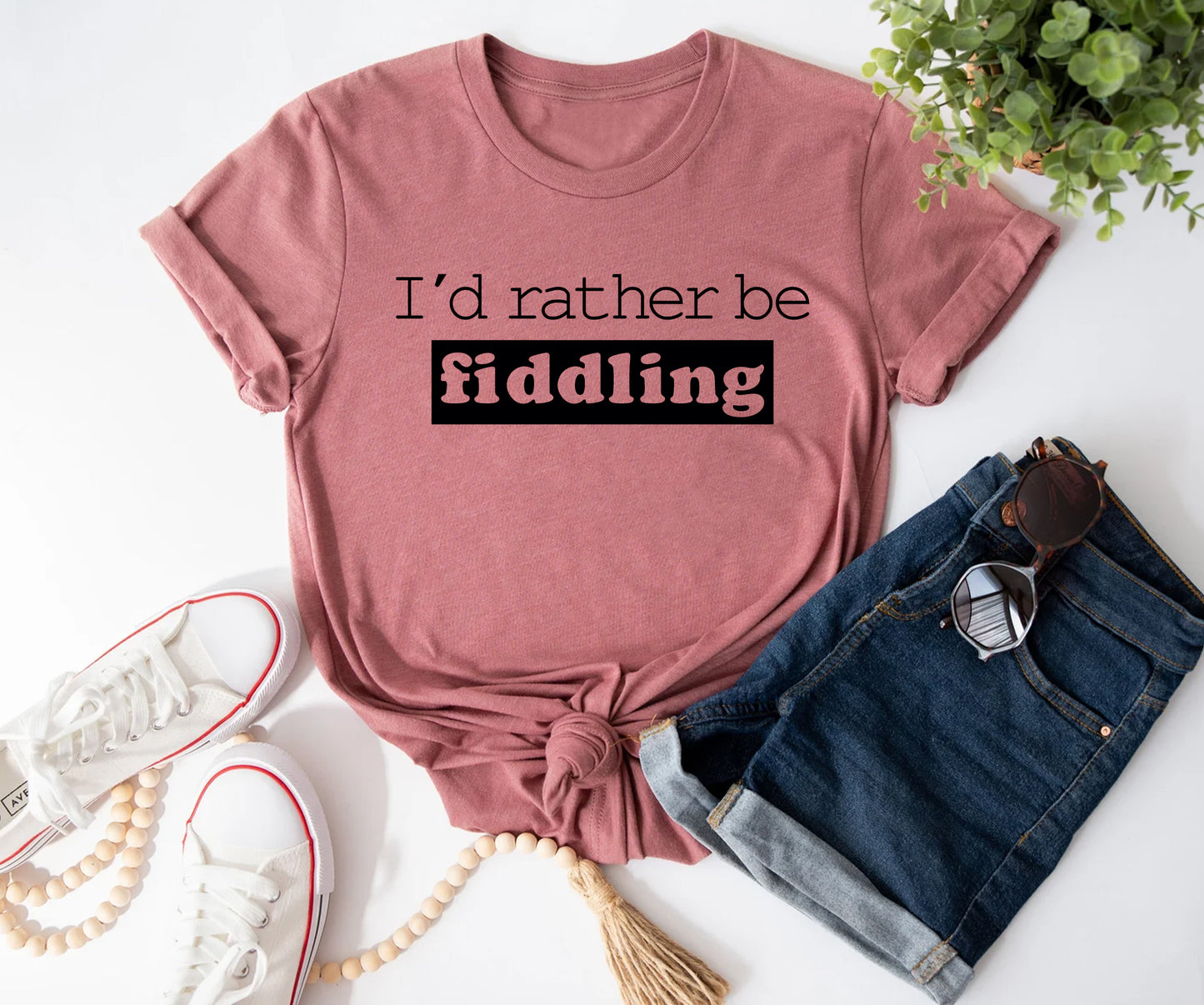 I'd rather be fiddling