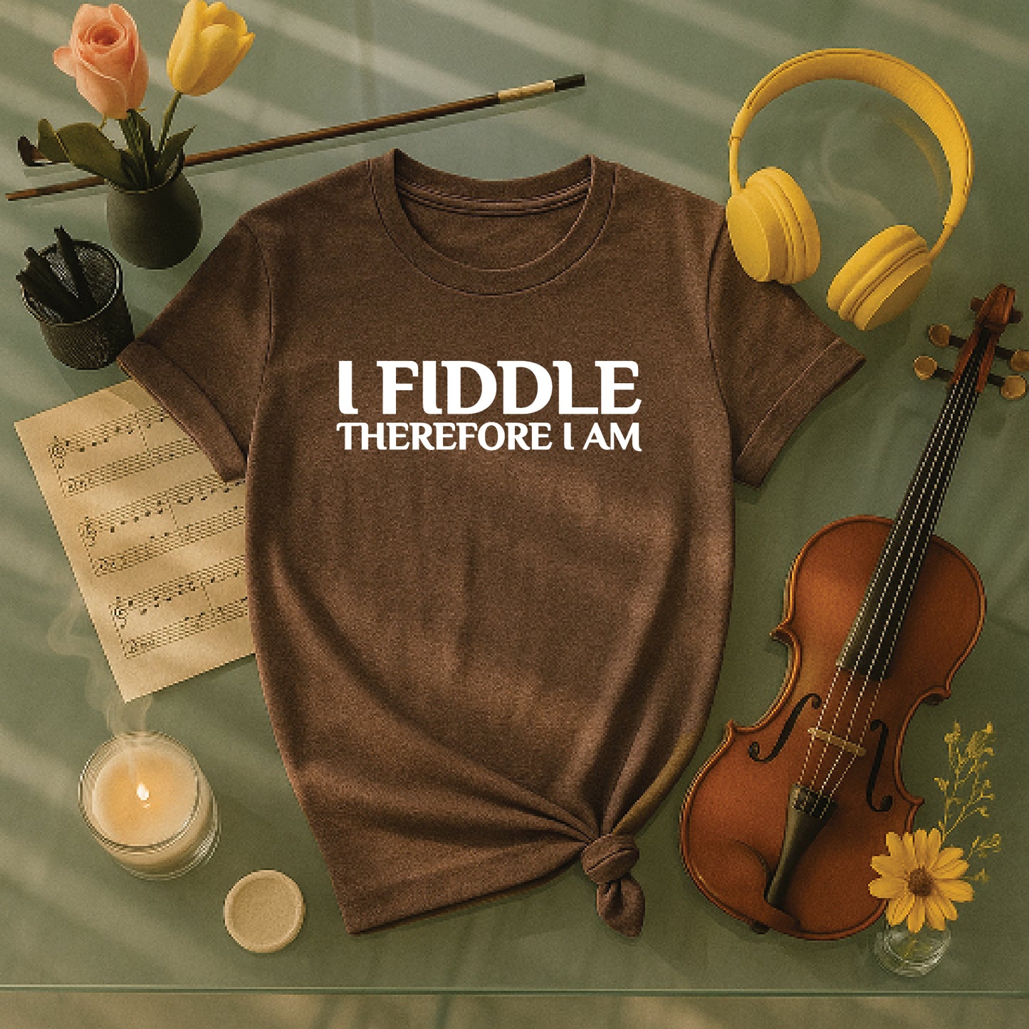 I Fiddle Therefor I Am