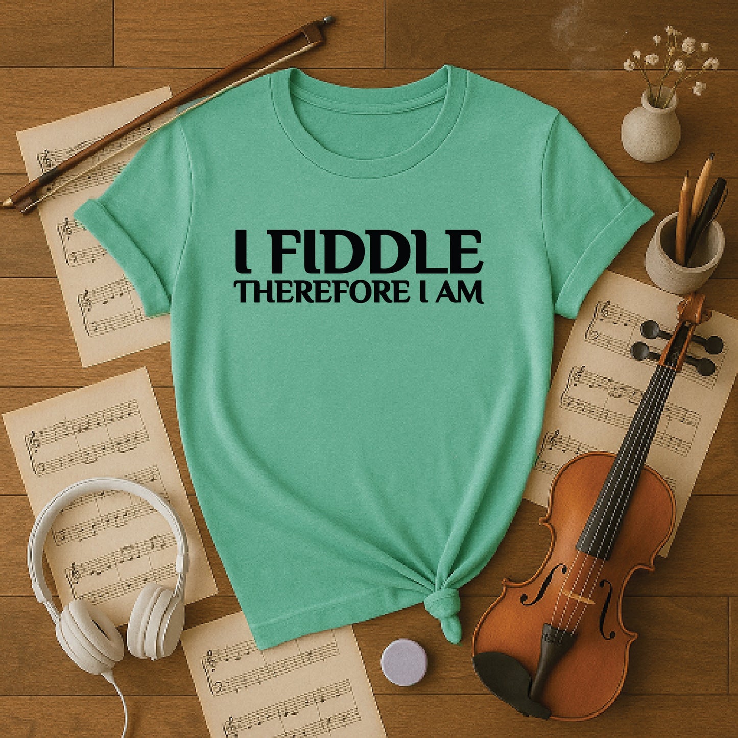I Fiddle Therefor I Am