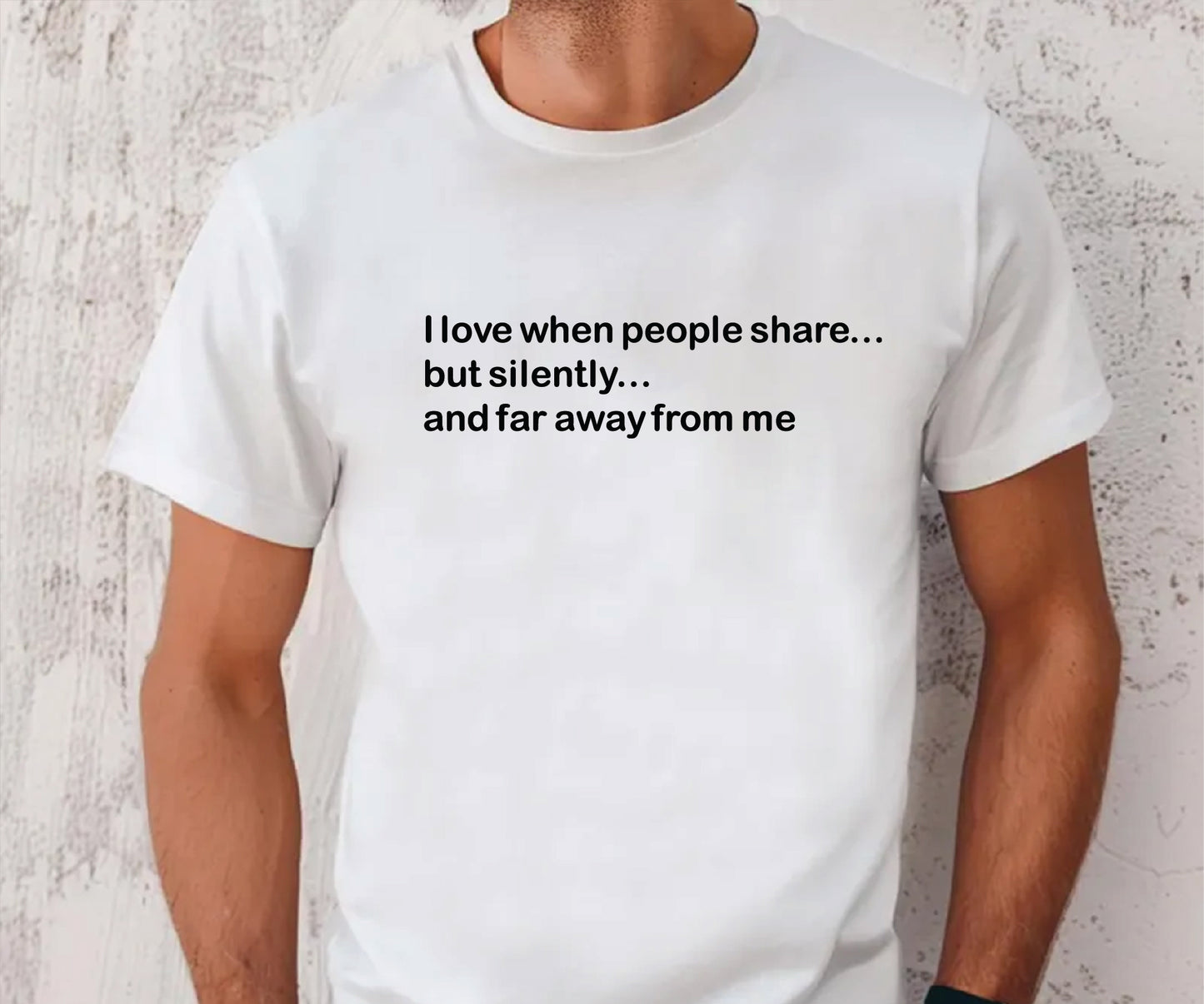 I love when people share but silently