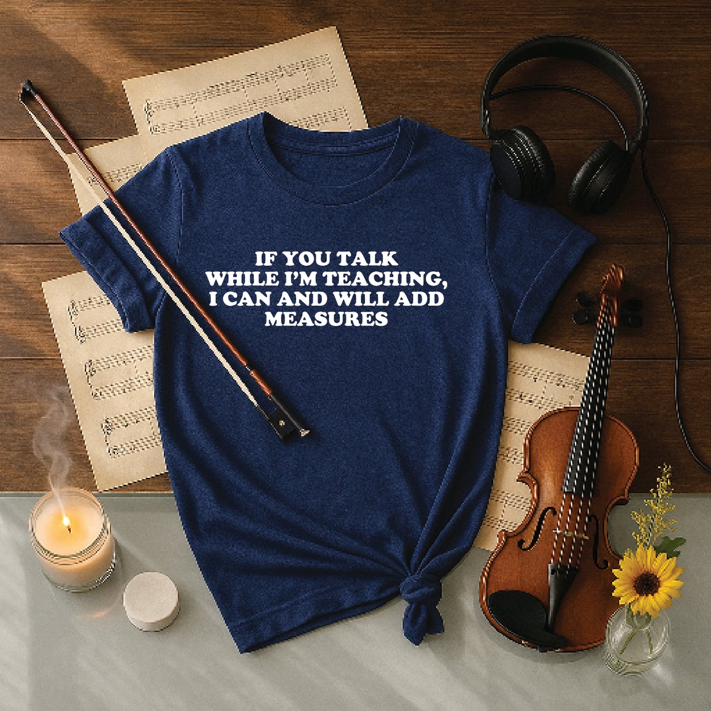 If you talk while I m teaching