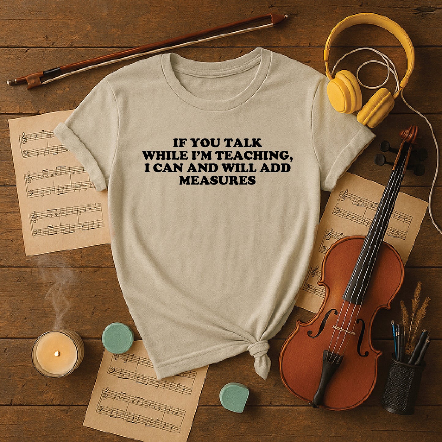 If you talk while I m teaching