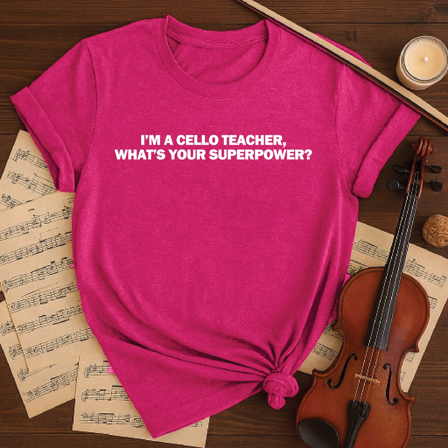 I'm a cello teacher what's your superpower