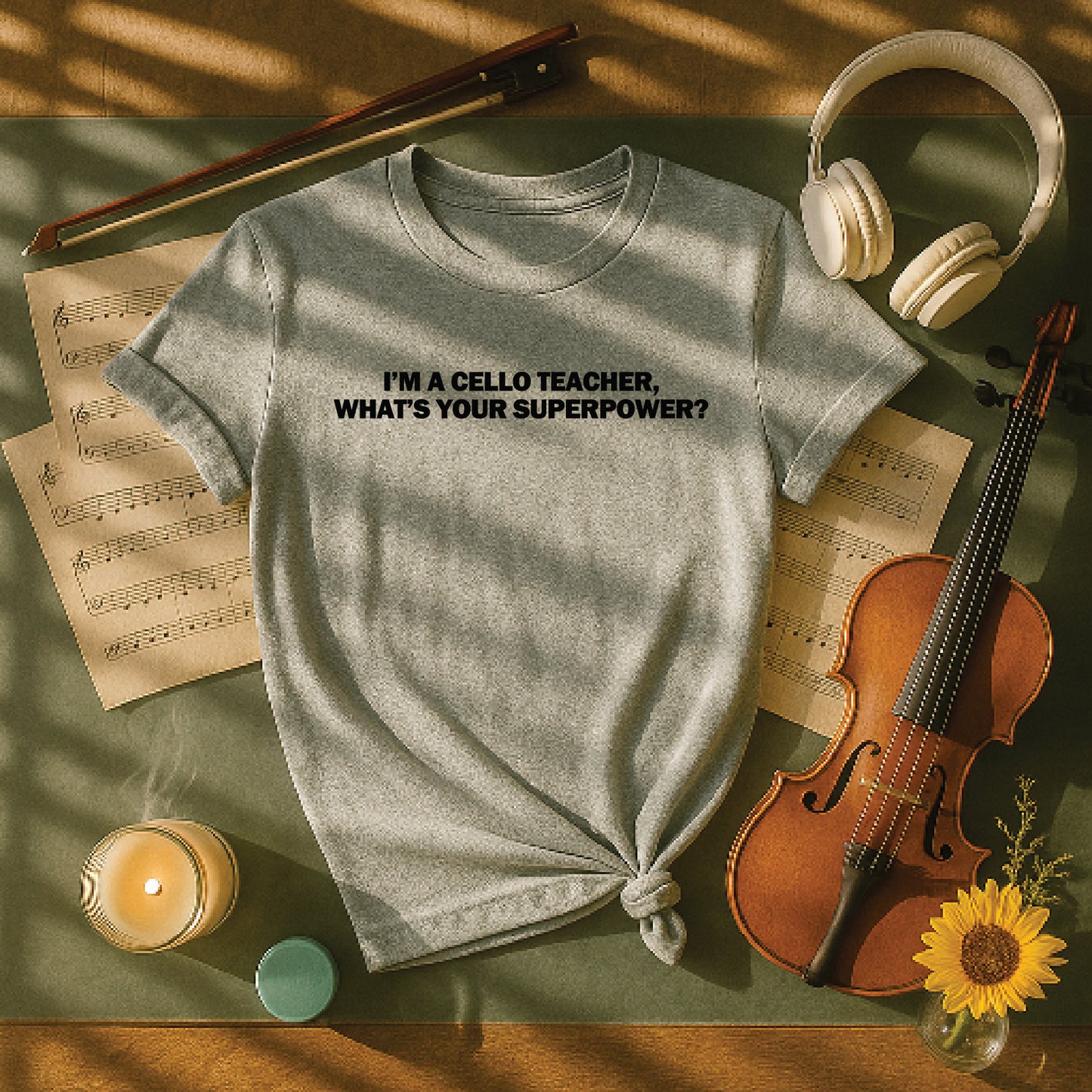 I'm a cello teacher what's your superpower