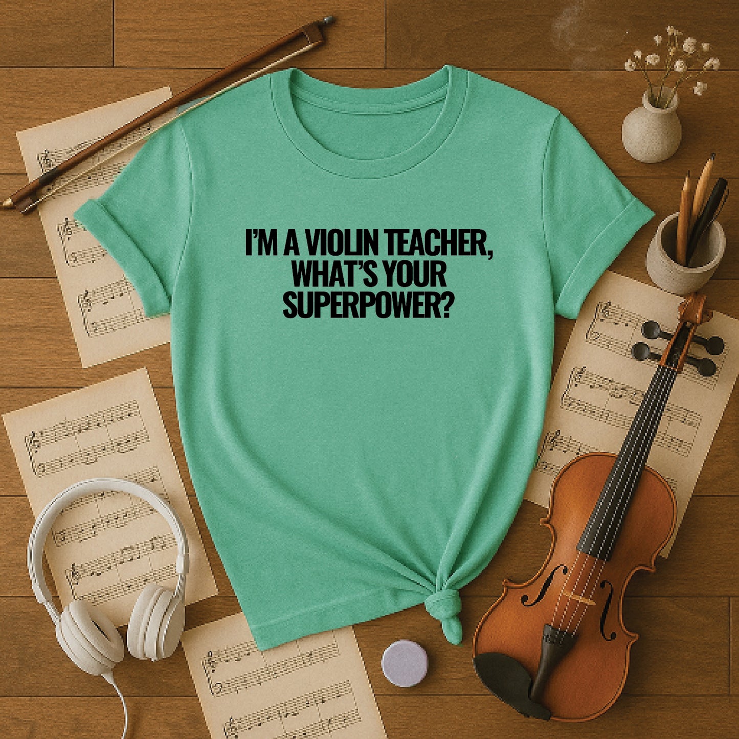 I'm a violin teacher what's your superpower