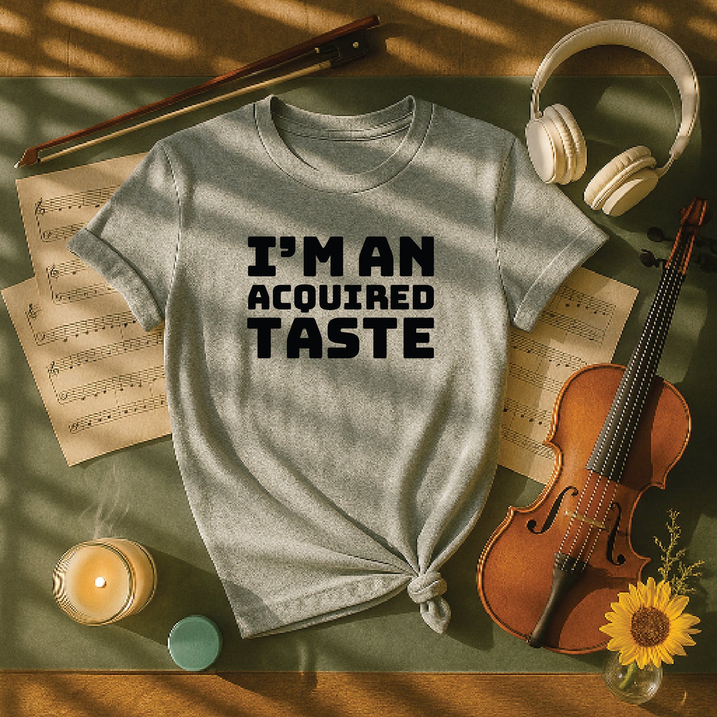 I'm an acquired taste