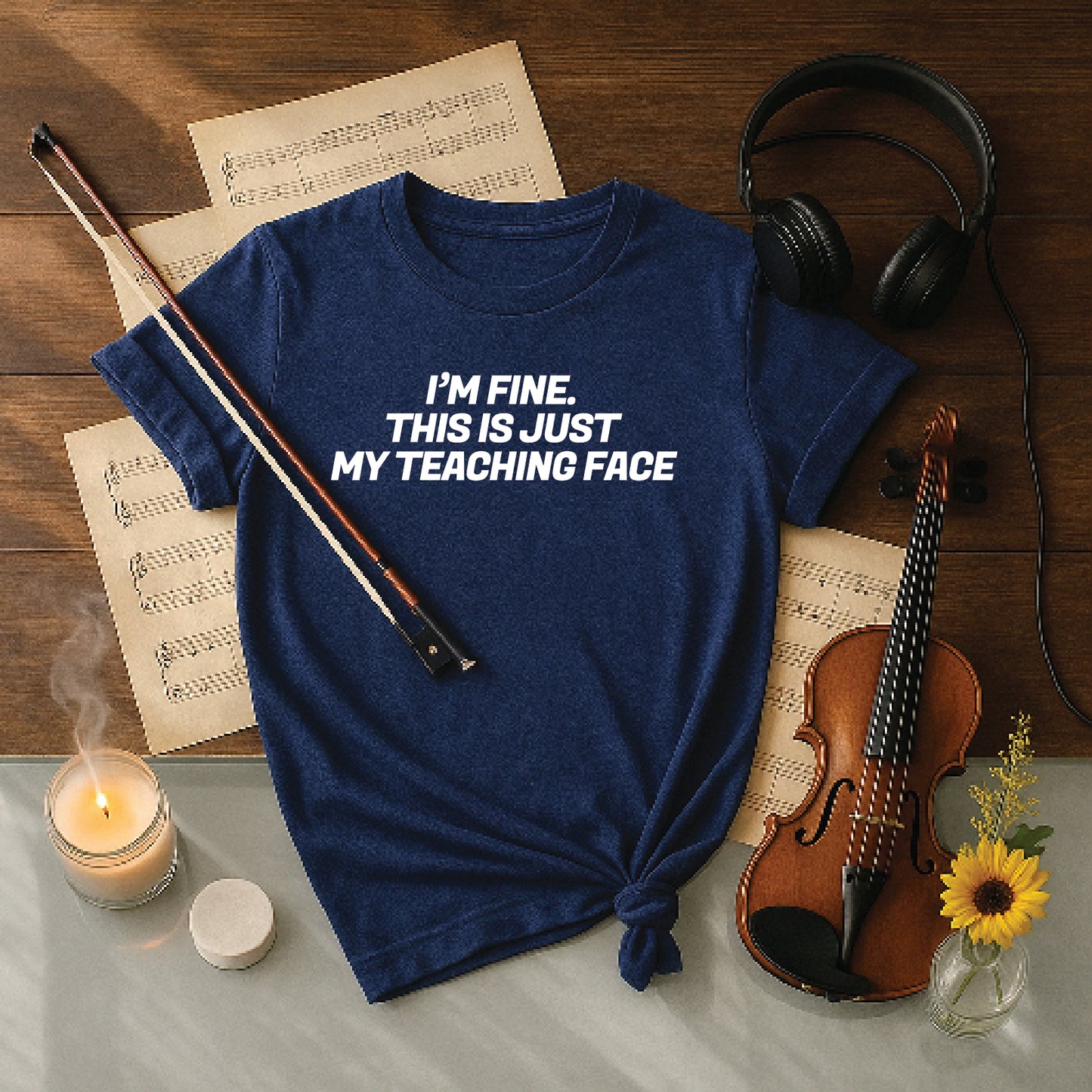 I'm fine this is just my teaching face