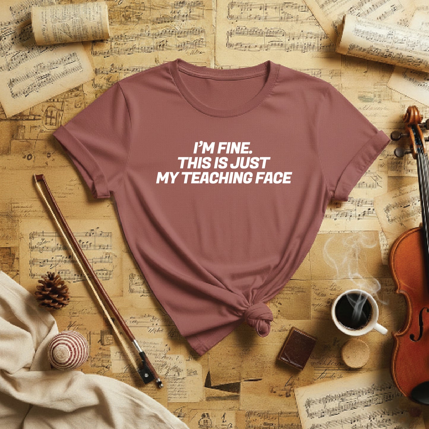 I'm fine this is just my teaching face