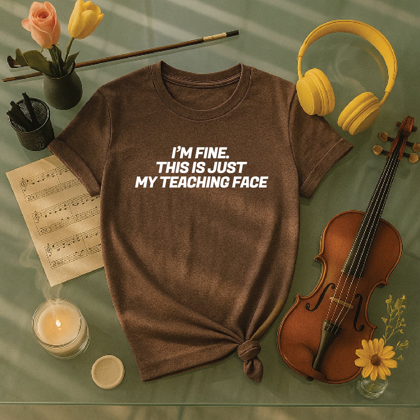 I'm fine this is just my teaching face