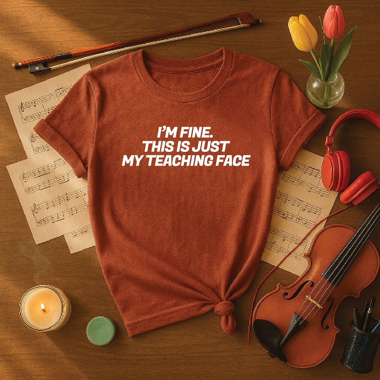 I'm fine this is just my teaching face