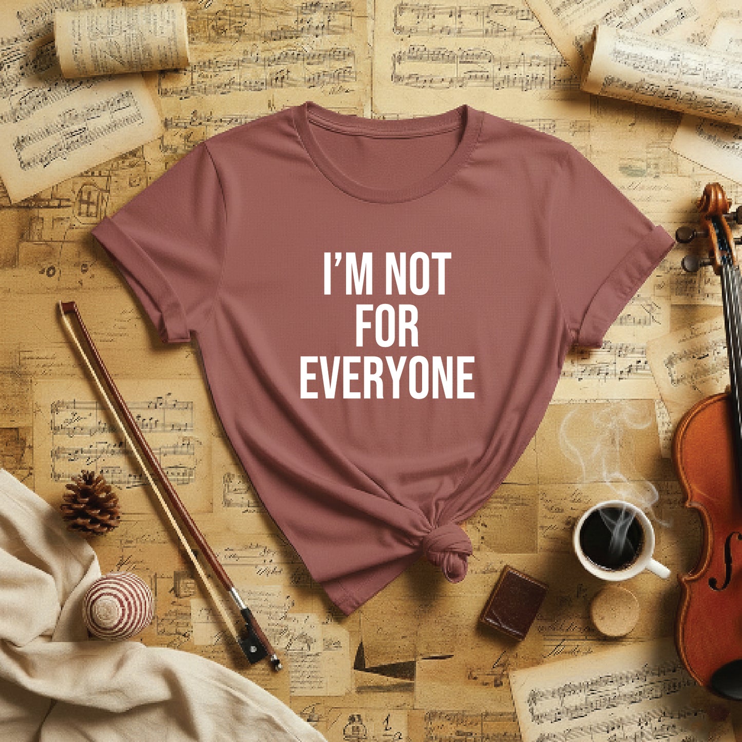 I'm not for everyone