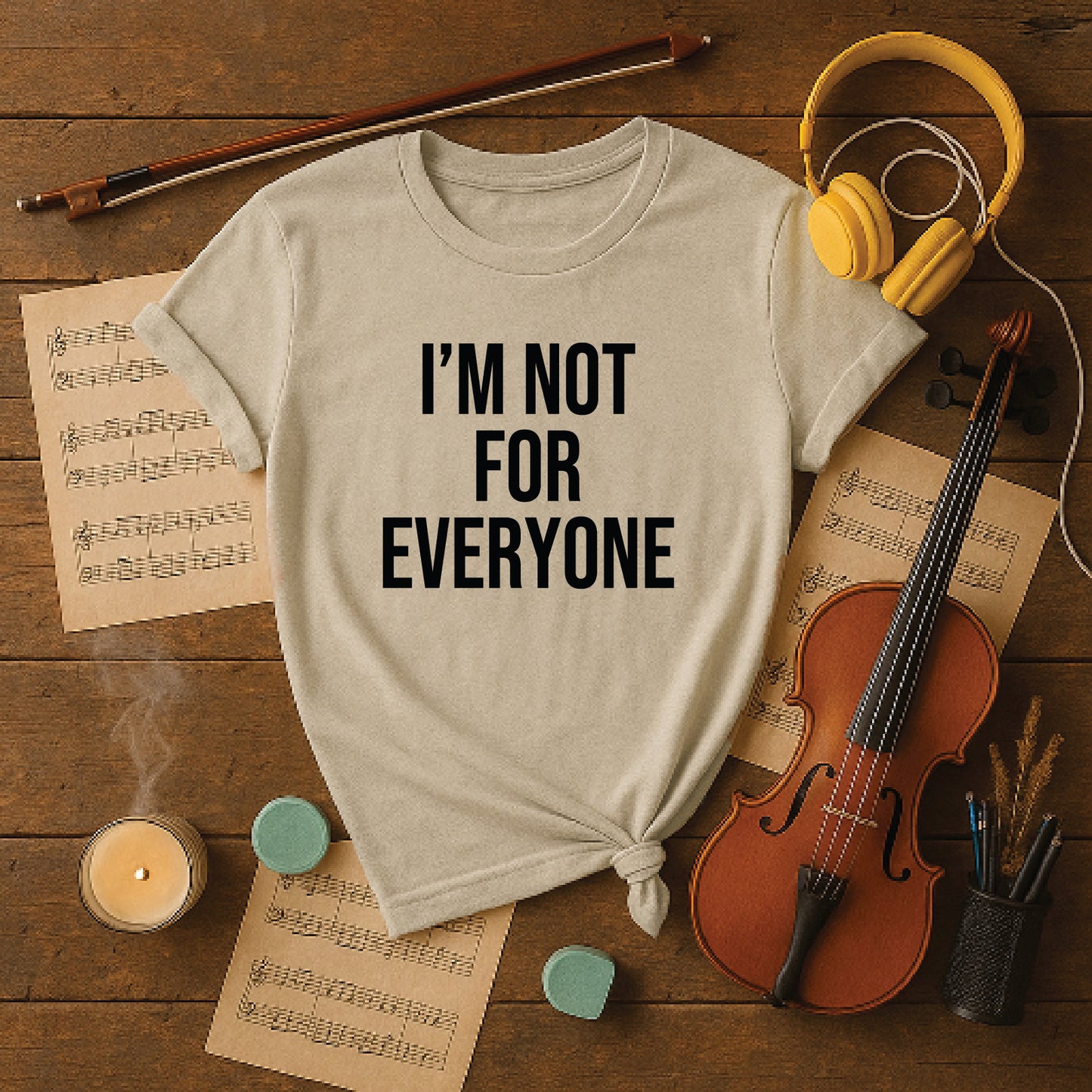 I'm not for everyone