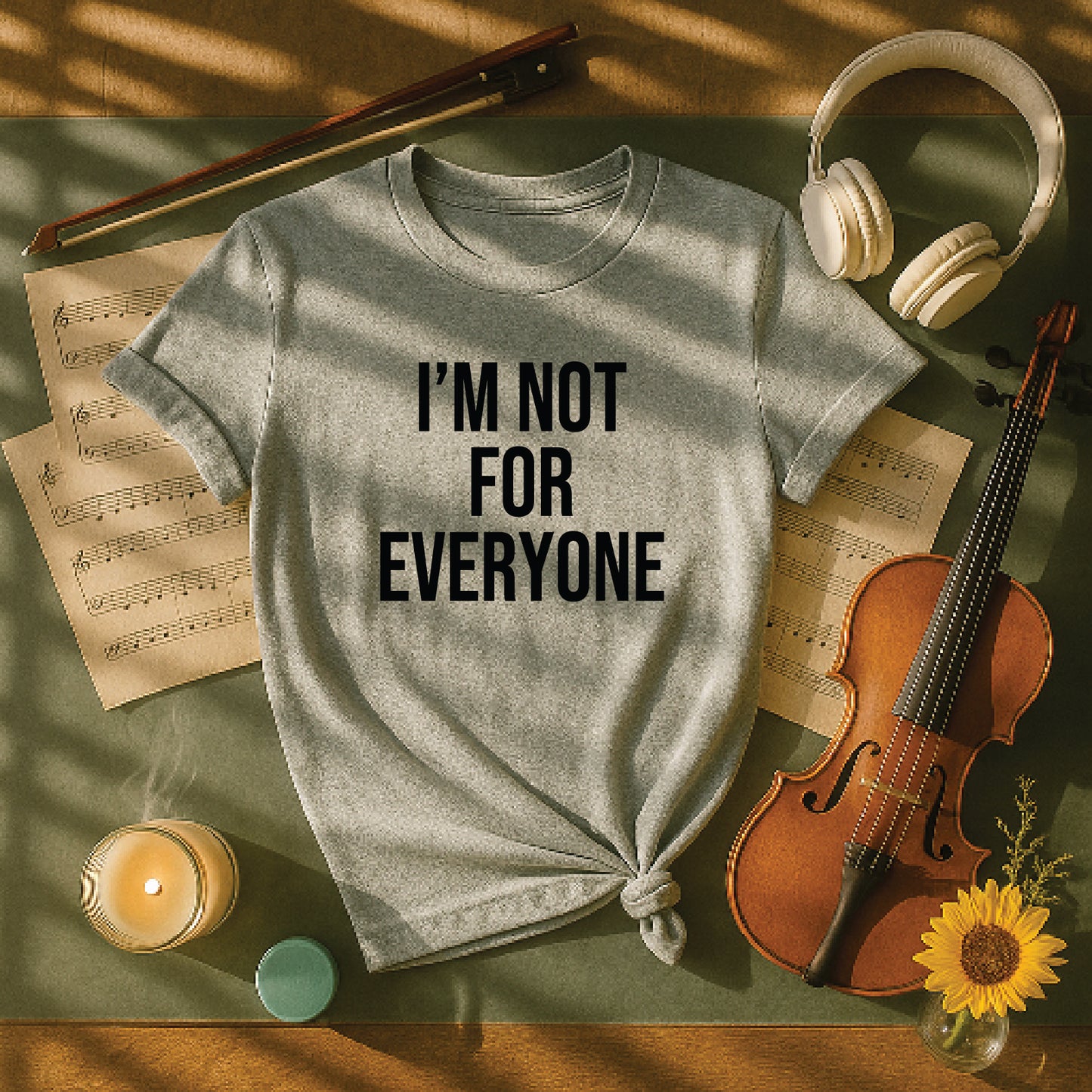 I'm not for everyone