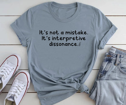 It’s not a mistake. It’s interpretive dissonance. BELLA+CANVAS