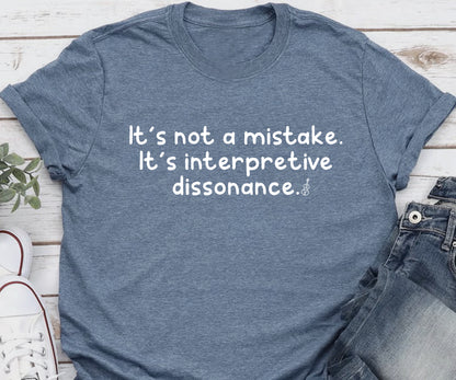It’s not a mistake. It’s interpretive dissonance. BELLA+CANVAS