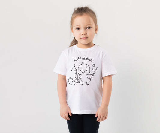 Just Hatched-Kids Tshirt