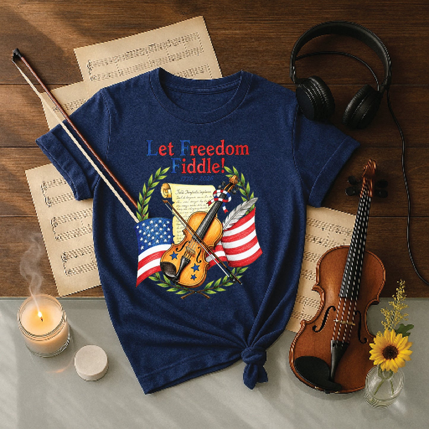 Let freedom fiddle
