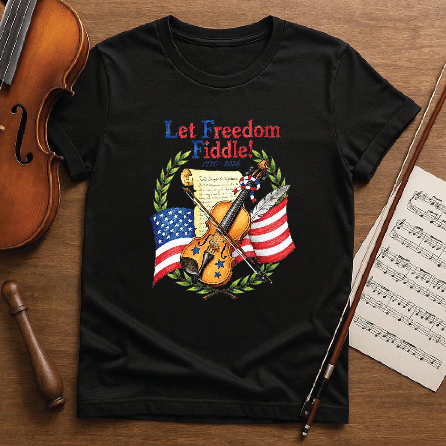 Let freedom fiddle