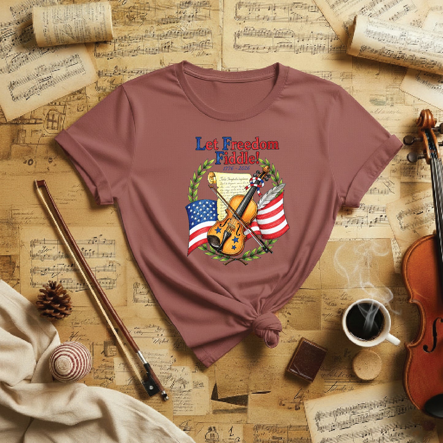Let freedom fiddle