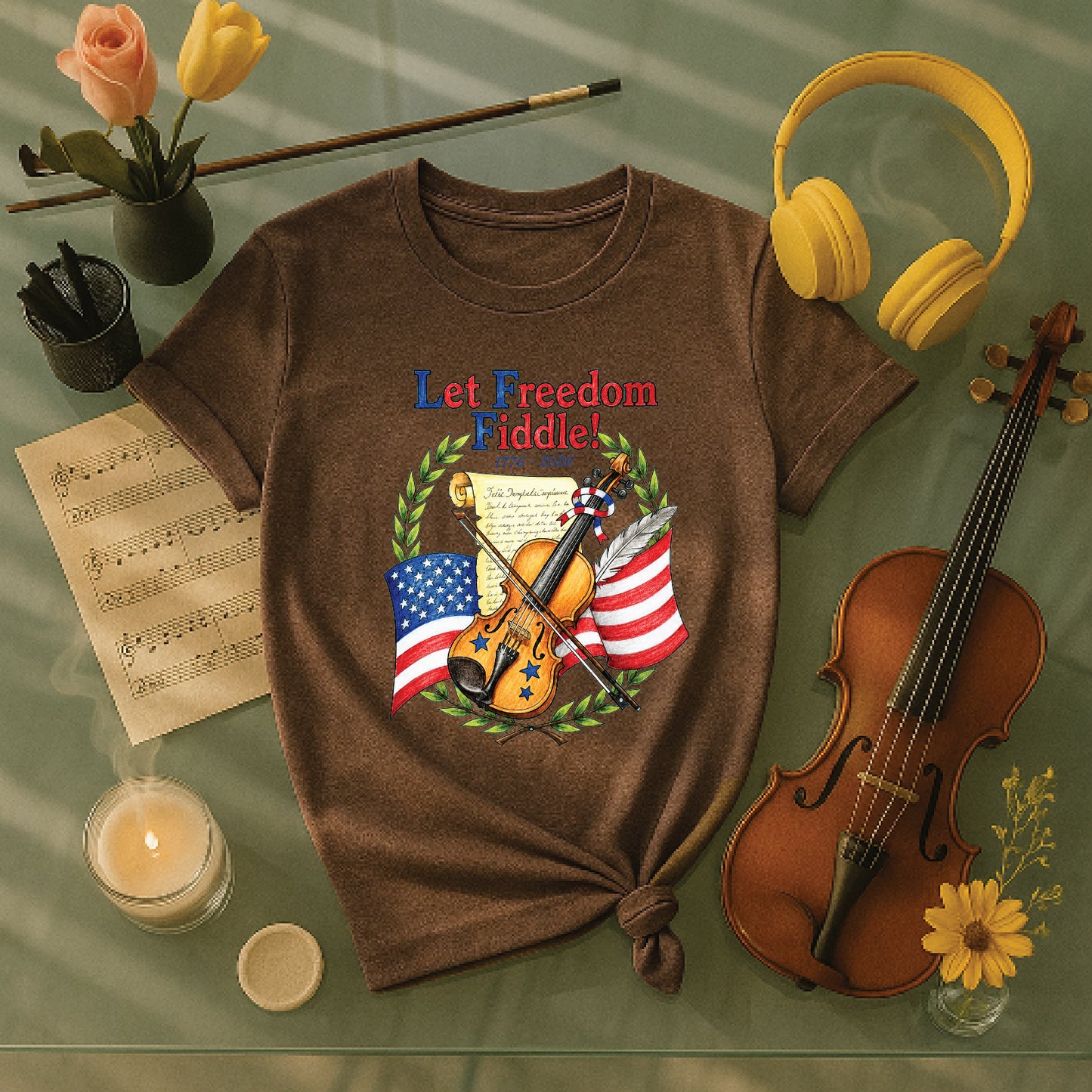 Let freedom fiddle