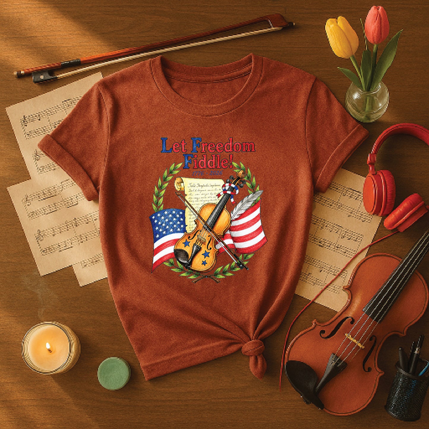 Let freedom fiddle