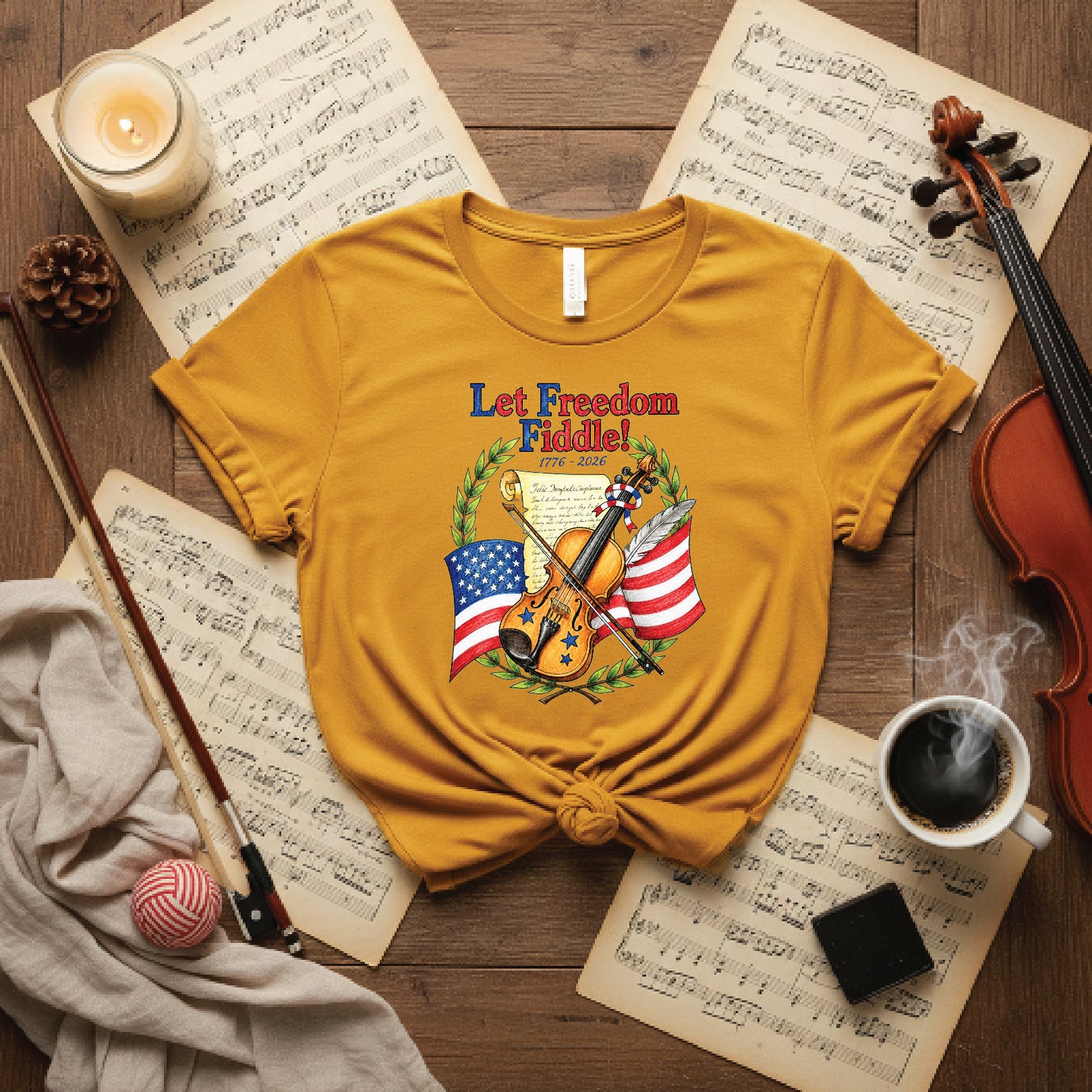 Let freedom fiddle