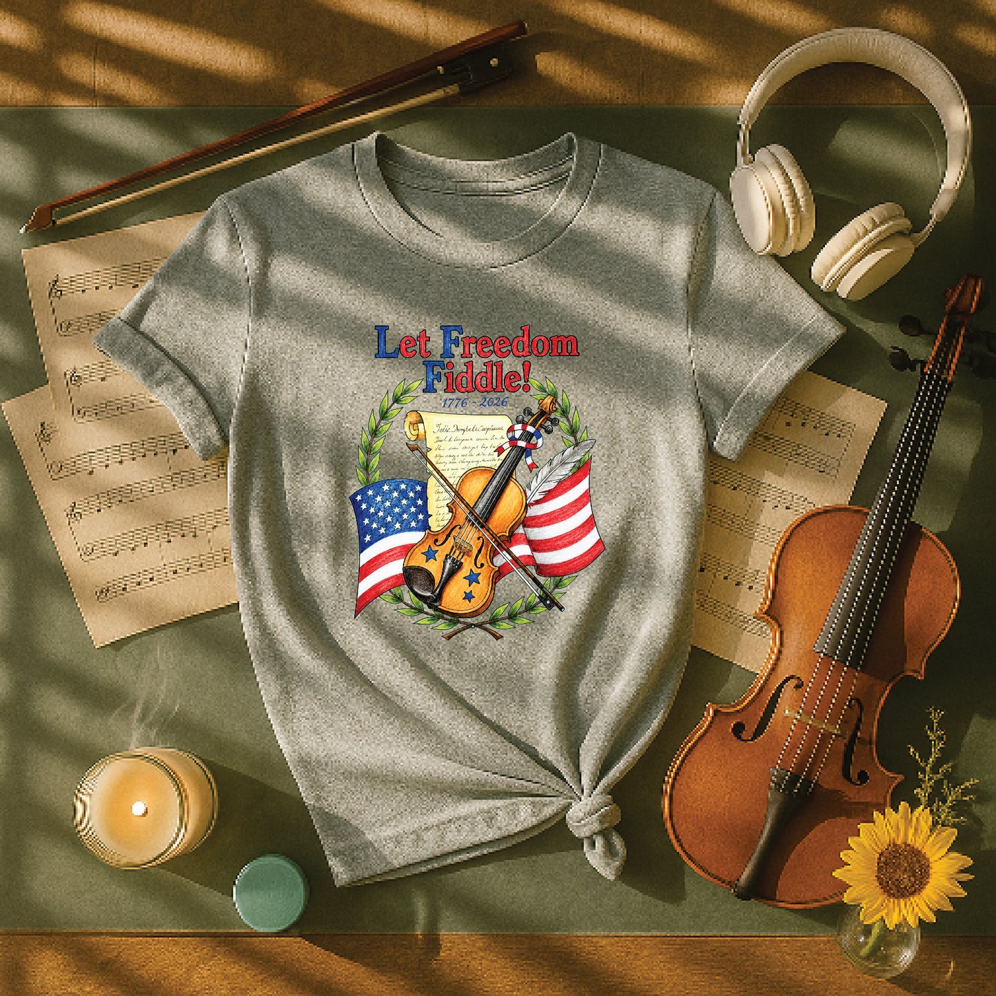 Let freedom fiddle