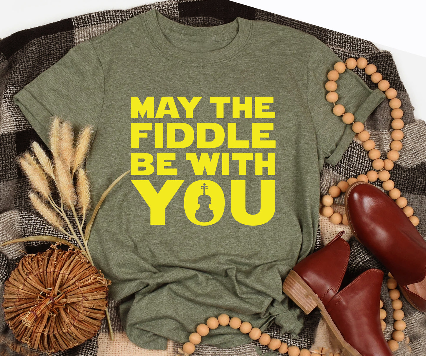 May the fiddle be with you BELLA+CANVAS