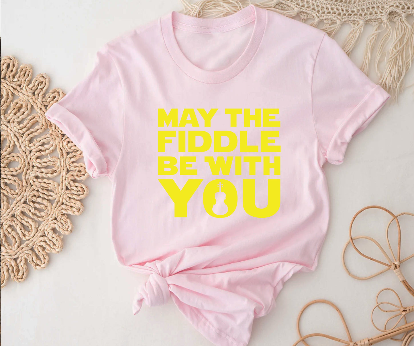 May the fiddle be with you BELLA+CANVAS