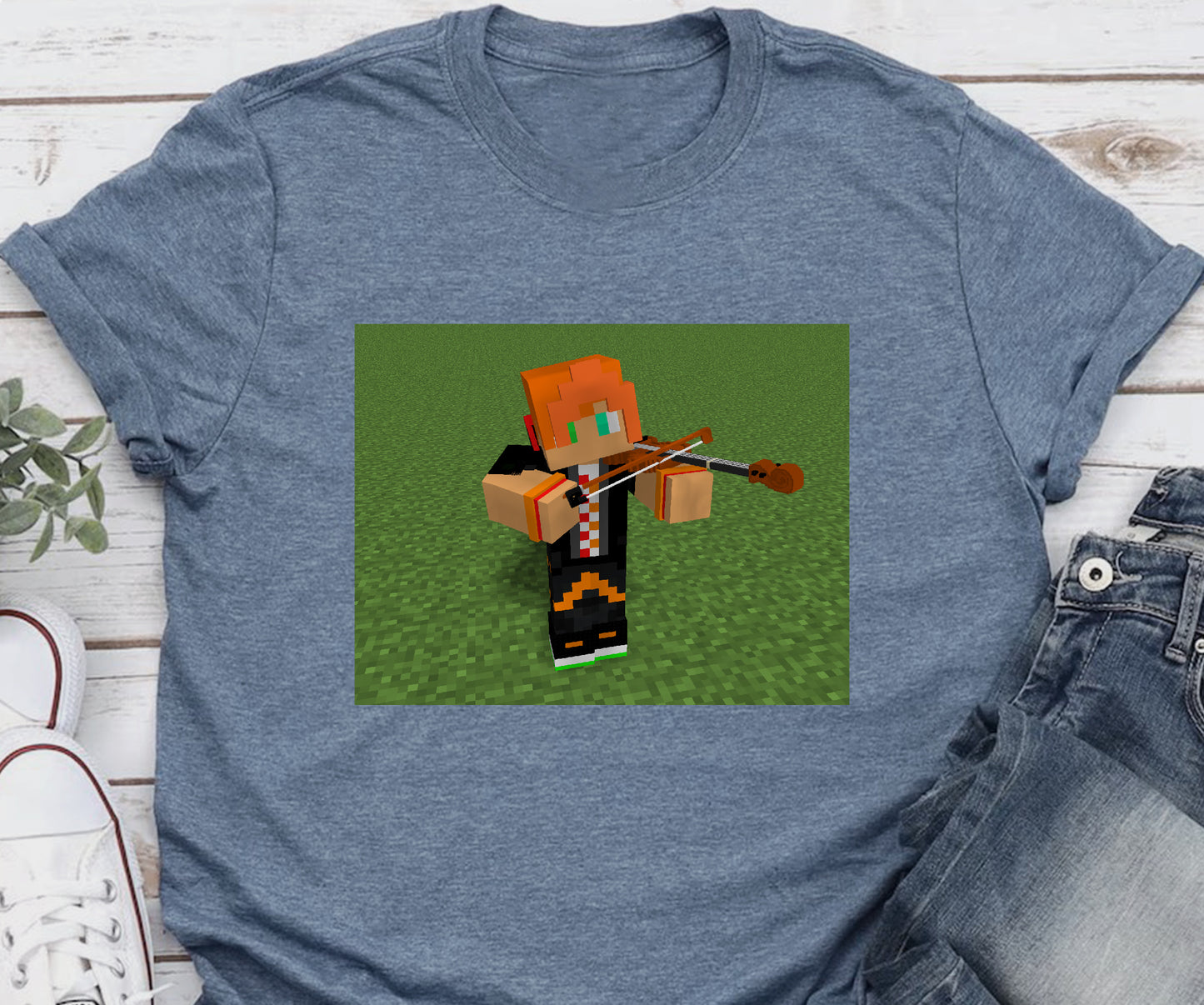 Minecraft Fiddler BELLA+CANVAS