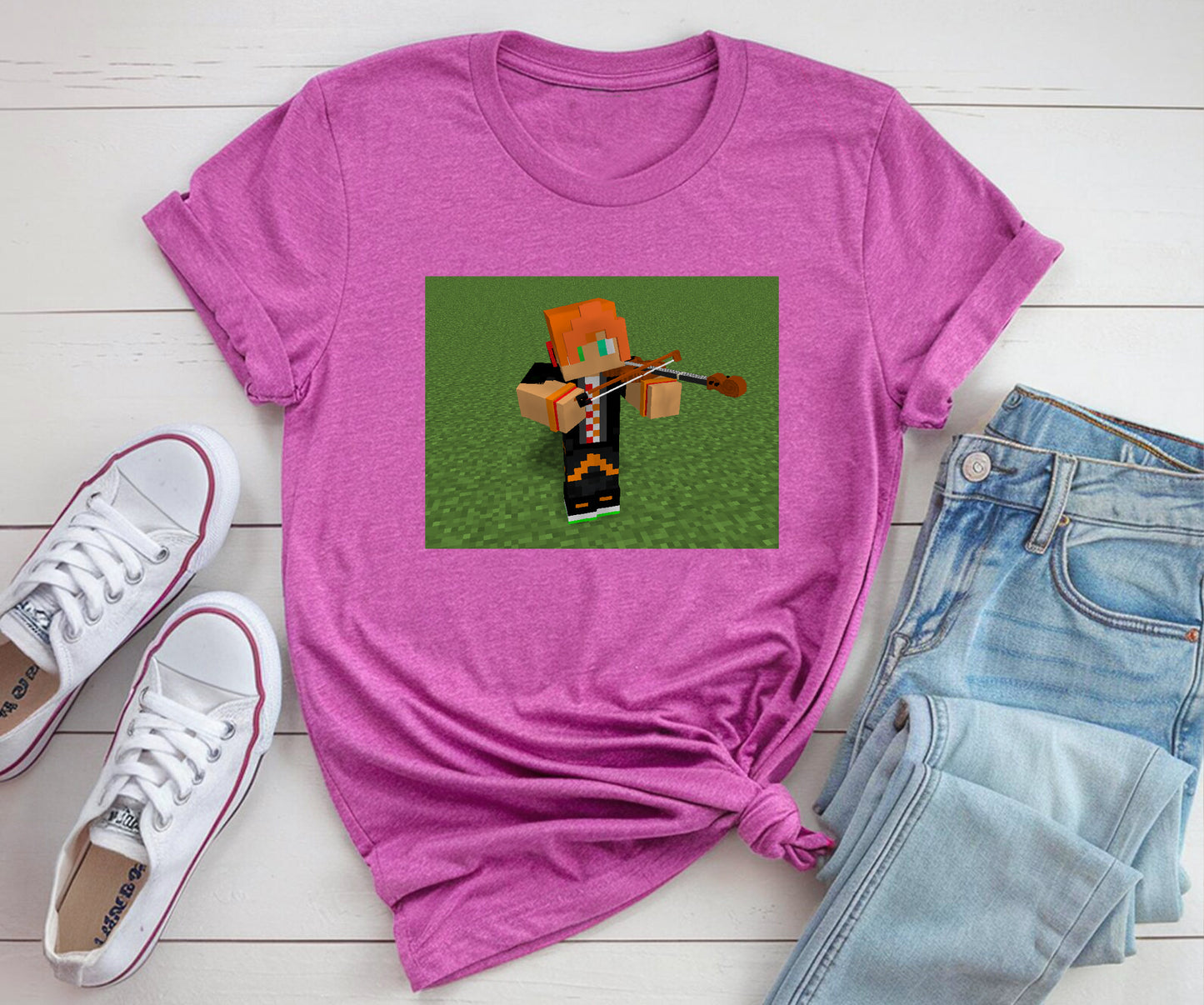 Minecraft Fiddler BELLA+CANVAS