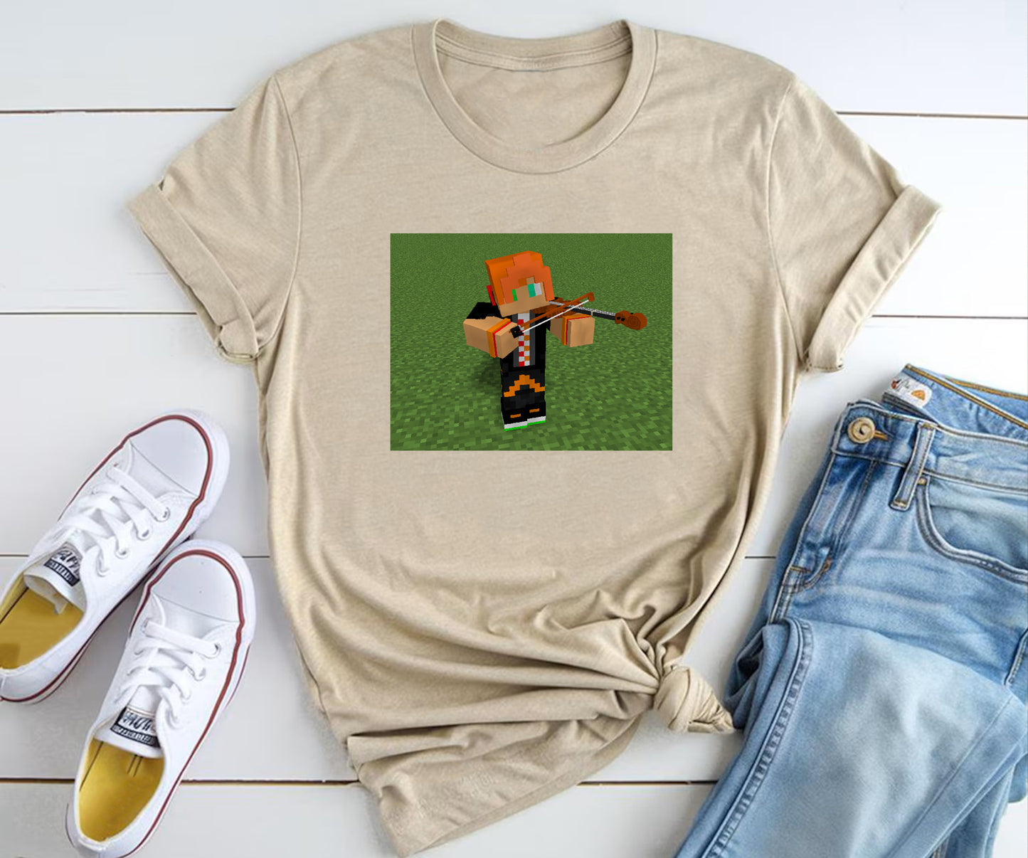 Minecraft Fiddler BELLA+CANVAS