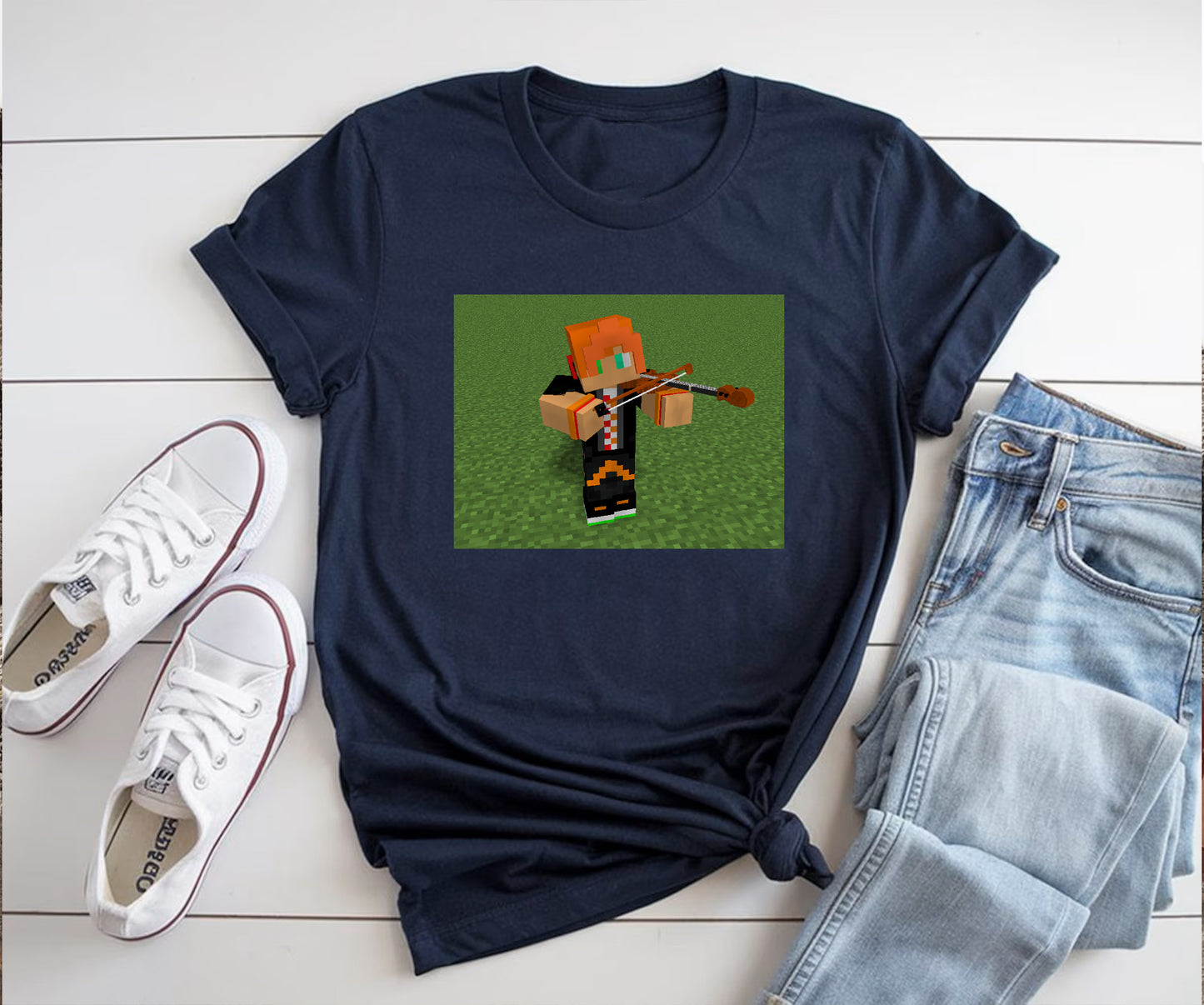 Minecraft Fiddler BELLA+CANVAS