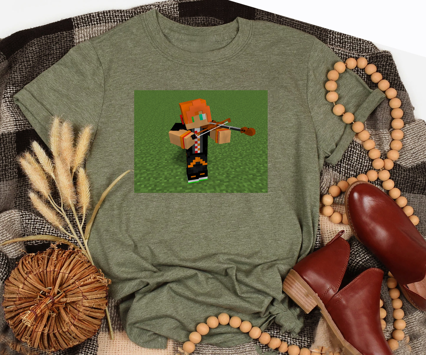 Minecraft Fiddler BELLA+CANVAS