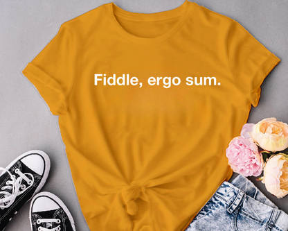 Fiddle, ergo sum.