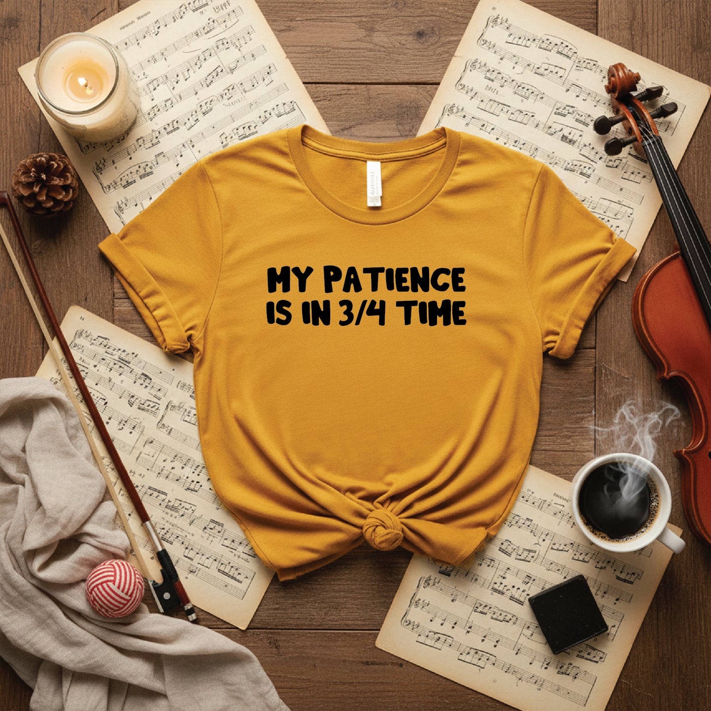 My Patience is in 3/4 time