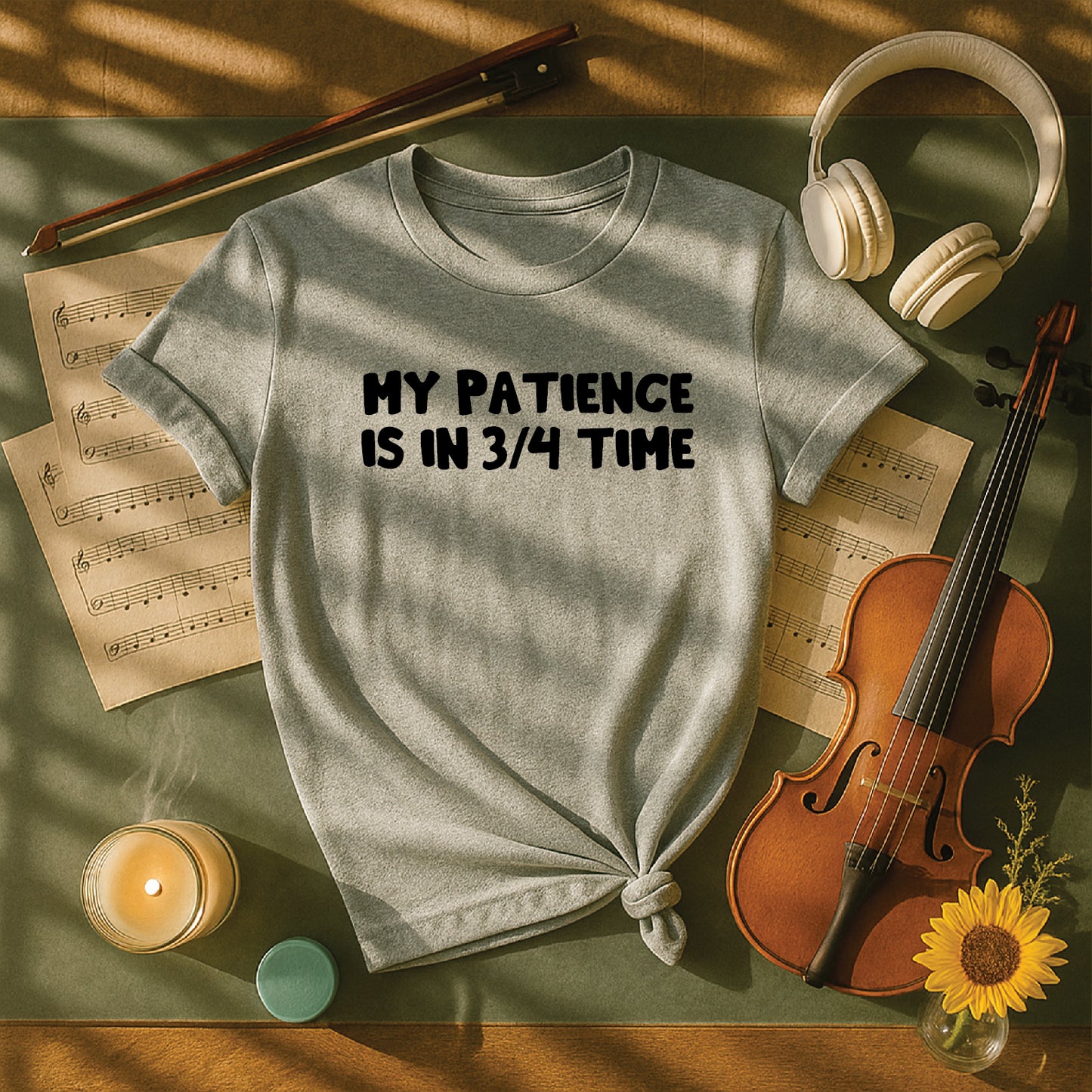 My Patience is in 3/4 time