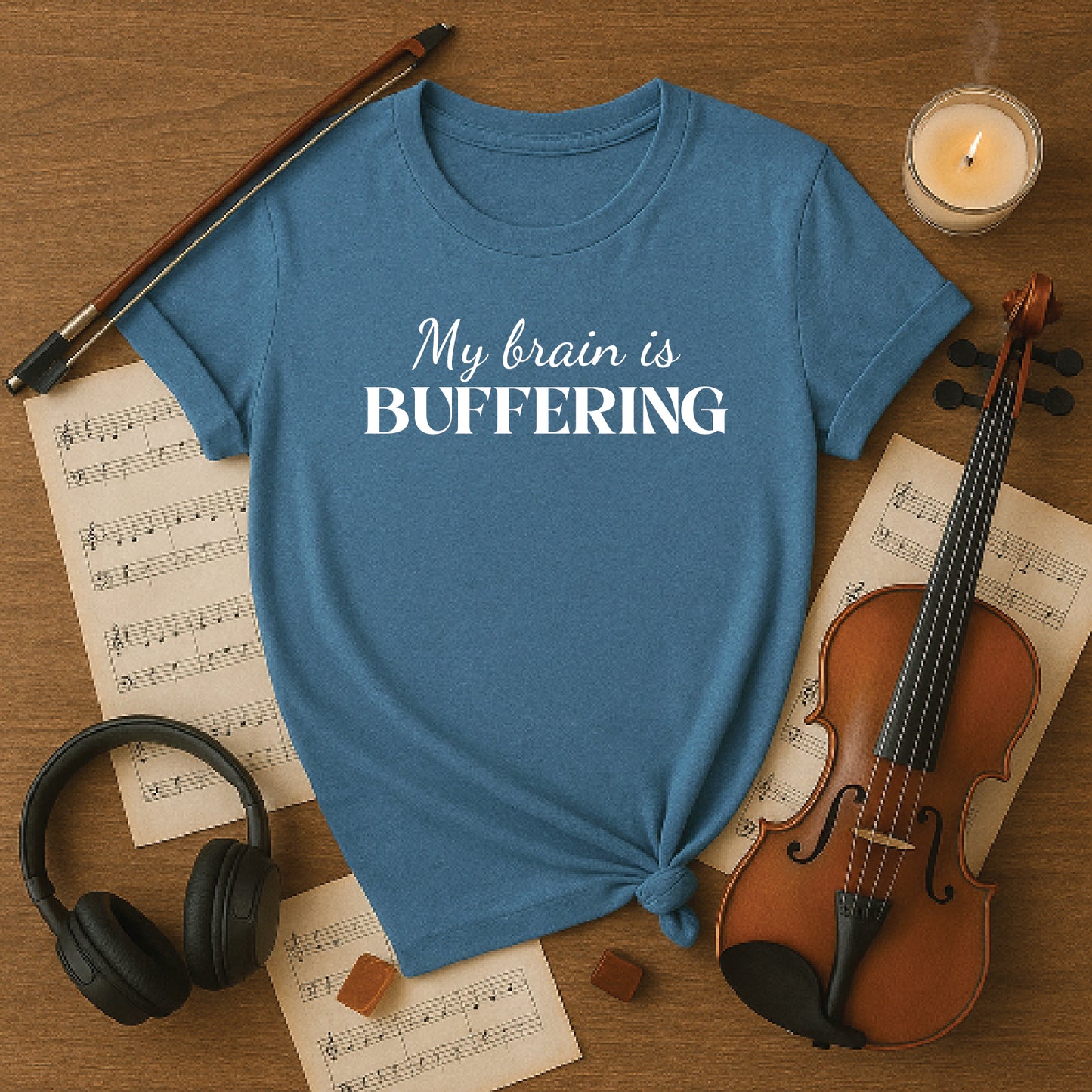 My brain is buffering