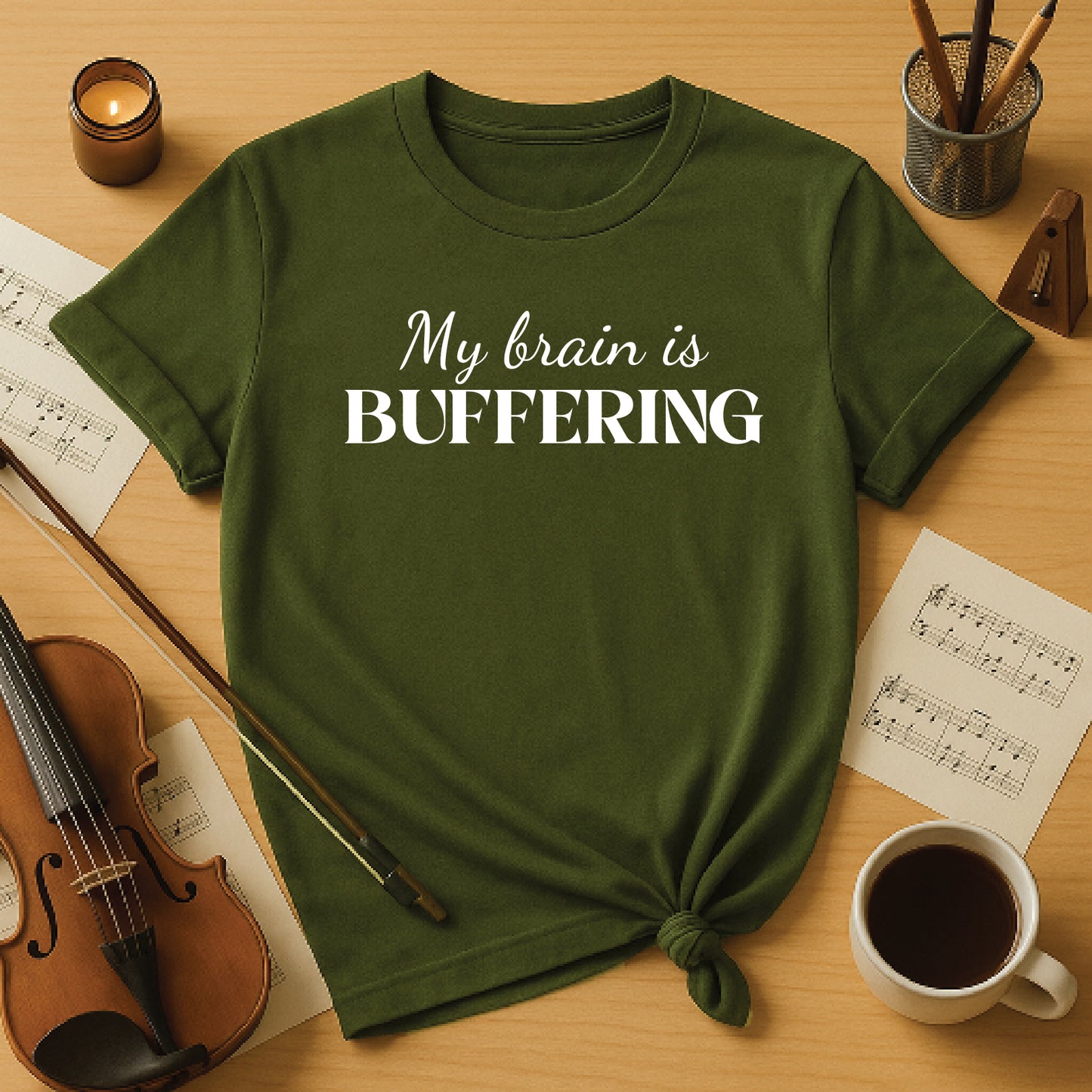 My brain is buffering