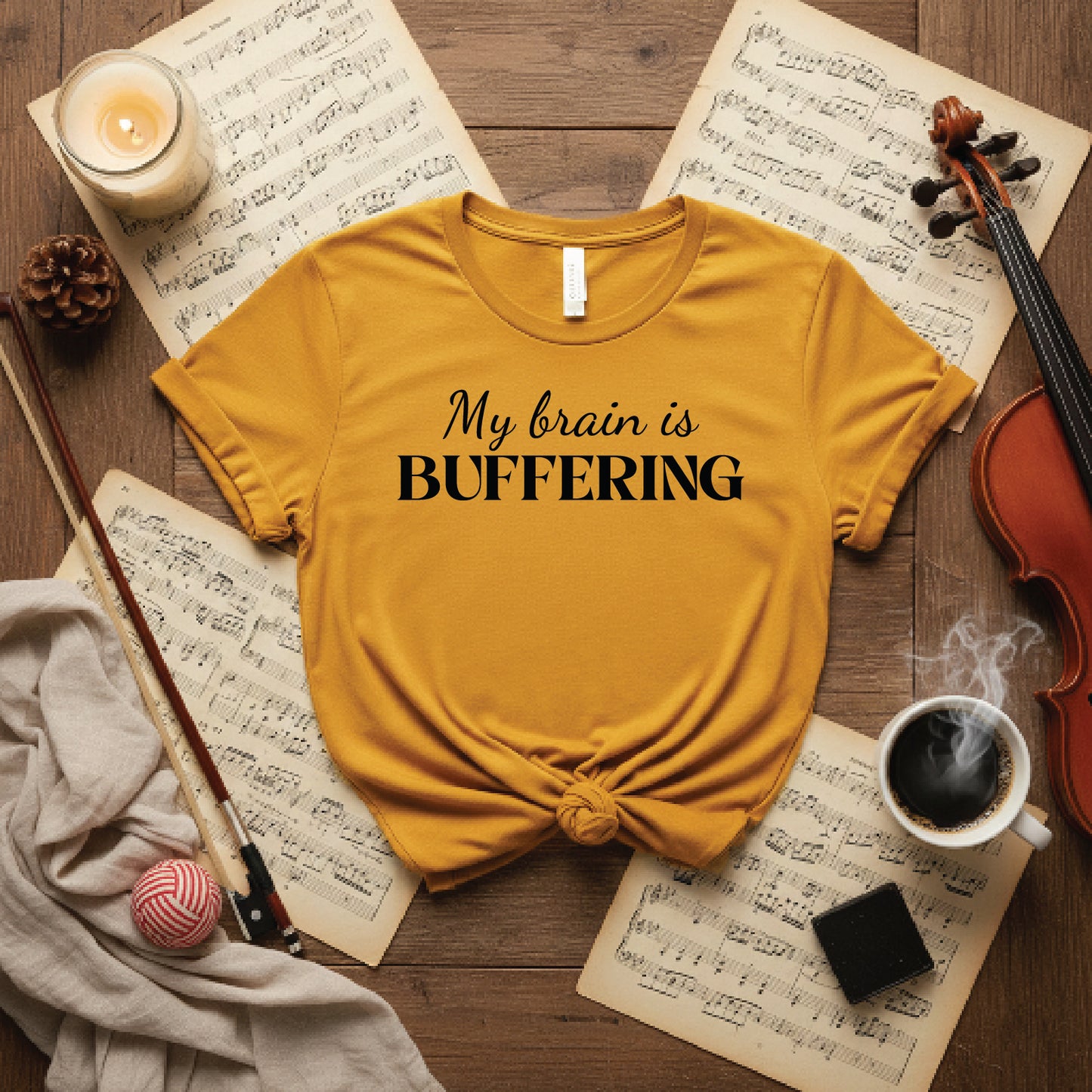 My brain is buffering