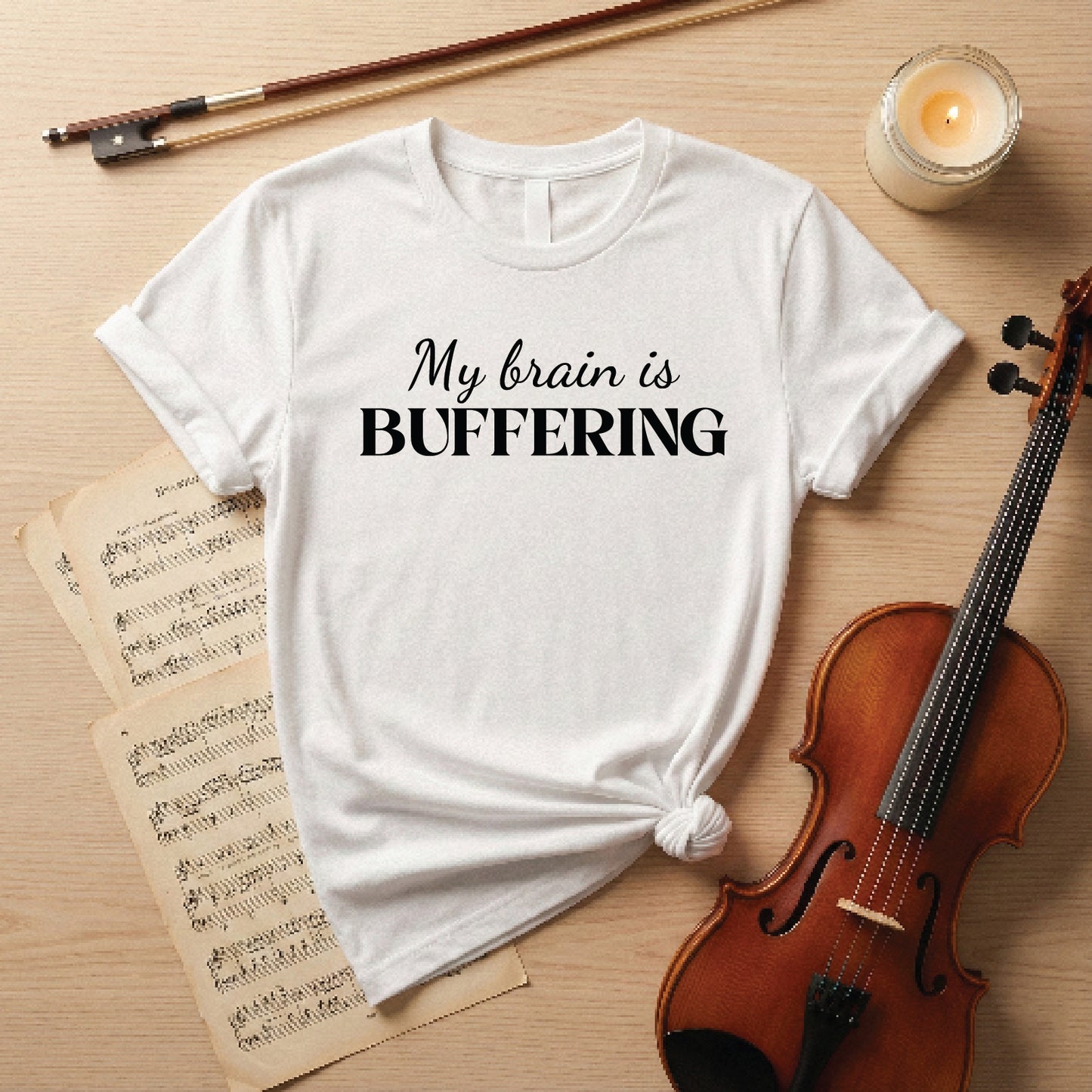 My brain is buffering