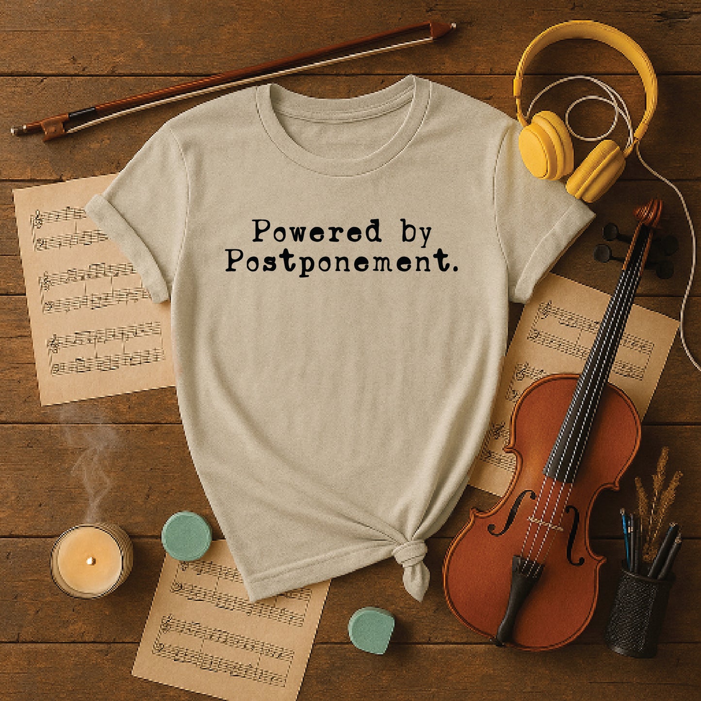 Powered by postponement