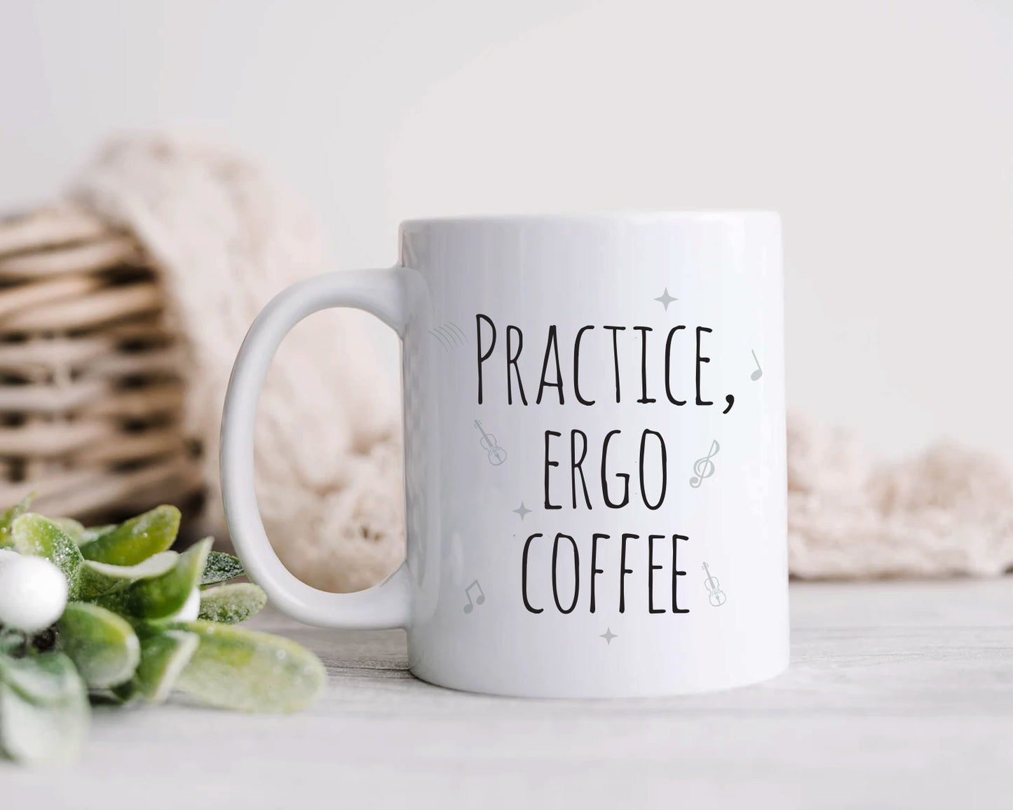 Practice, ergo coffee