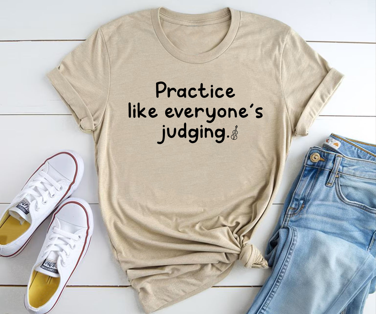 Practice like everyone’s judging.