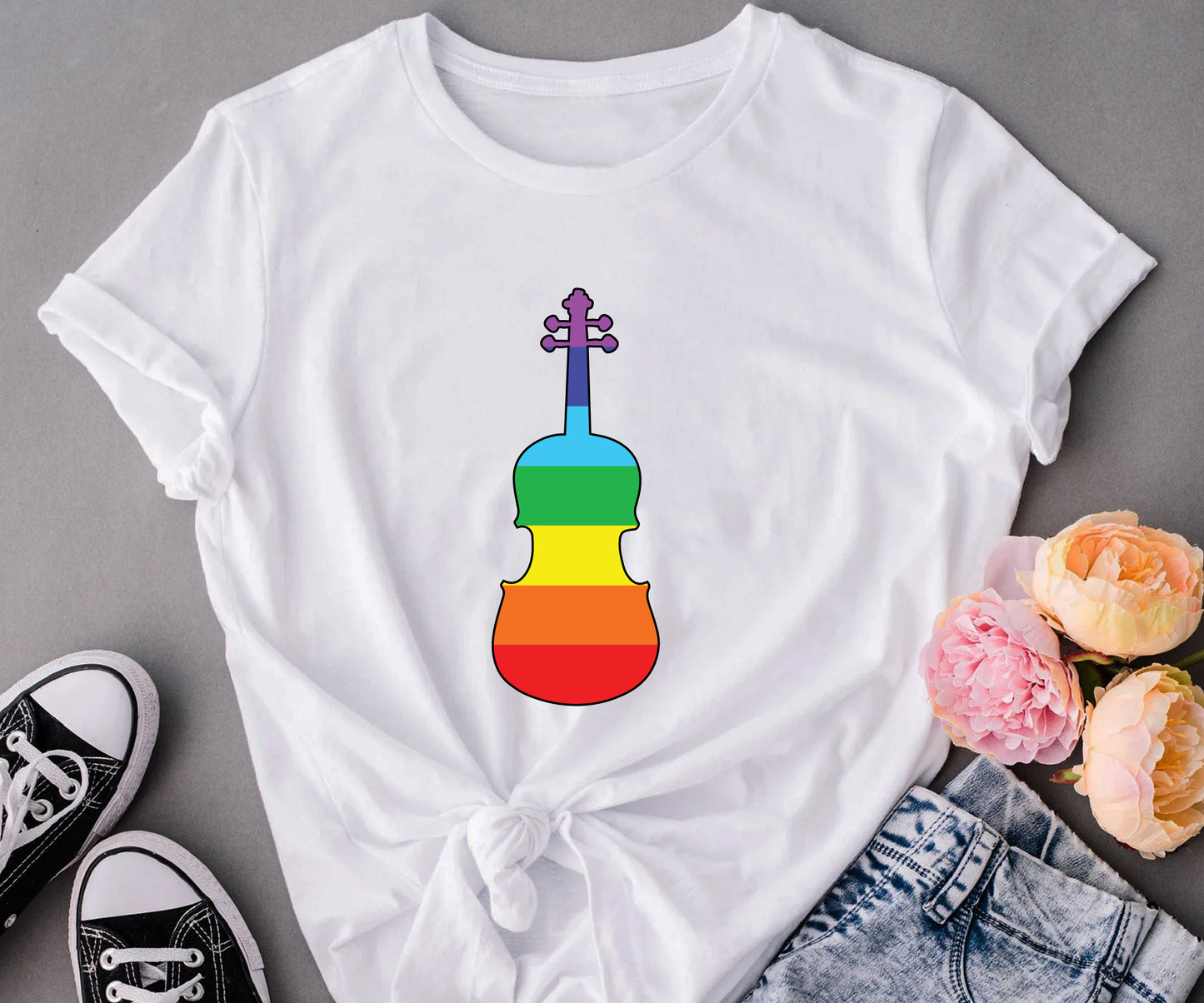 Rainbow BELLA+CANVAS