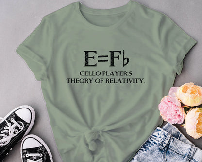 Cello players theory of relativity